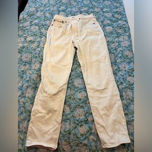 Madewell the perfect vintage crop Jean size 25